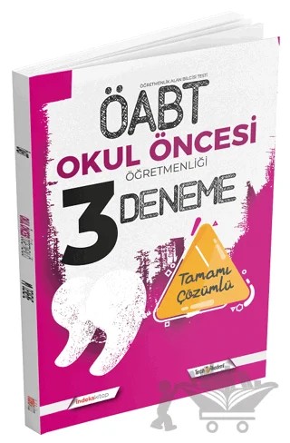 2022 ÖABT Okul Öncesi Öğretmenliği 3 Deneme Çözümlü – Kolektif – Tercih Akademi Yayınları kitap kapağı