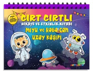 Miyu ve Robo Can Uzay Kaşifi – Kolektif – Artenino Yayıncılık kitap kapağı