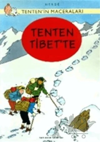 Tenten’in Maceraları Tenten Tibet’te – Herge – Yapı Kredi Yayınları kitap kapağı