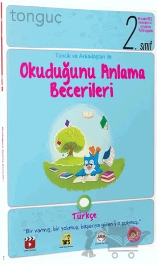 2. Sınıf Okuduğunu Anlama Becerileri – Kolektif – Tonguç Akademi kitap kapağı