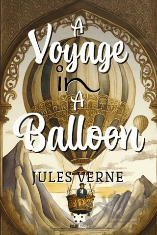 A Voyage in a Balloon – Jules Verne – İnsan Yayınları kitap kapağı