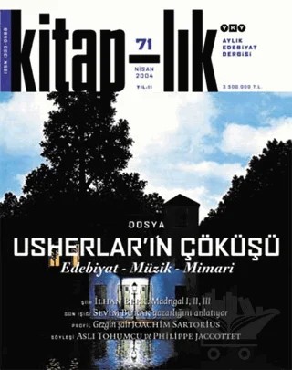 Kitap-lık Sayı: 71 Aylık Edebiyat Dergisi – Yapı Kredi Yayınları kitap kapağı
