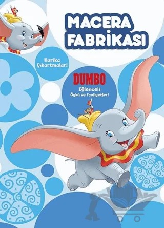 Macera Fabrikası - Dumbo – Kolektif – Doğan Egmont Yayıncılık kitap kapağı