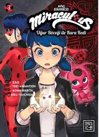 Miraculous: Uğur Böceği ile Kara Kedi 3 – Zag – Athica Yayınları kitap kapağı