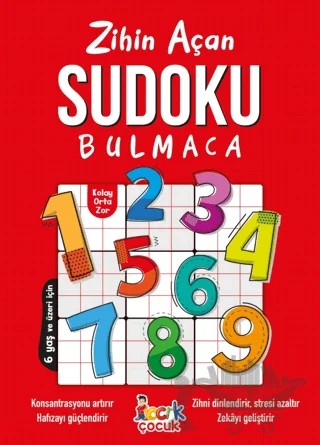 Zihin Açan Sudoku Bulmaca – Kolektif – Bıcırık Yayınları kitap kapağı