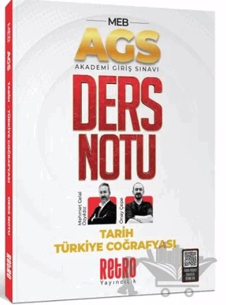 AGS Tarih ve Türkiye Coğrafyası Ders Notu – Önay Çepe, Mehmet Celal Özyıldız – Retro Yayıncılık kitap kapağı