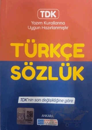 Türkçe Sözlük İlkokul Ortaokul – Kolektif – Evrensel İletişim Yayınları kitap kapağı