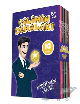 Bilimin Dehaları Set (10 Kitap Takım) – Eda Bayrak – Yediveren Çocuk kitap kapağı