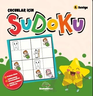Çocuklar İçin Sudoku 2. Seviye – Kolektif – Bookalemun Yayınevi kitap kapağı