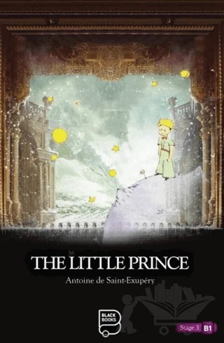 The Little Prince – Antoine de Saint-Exupery – Black Books kitap kapağı