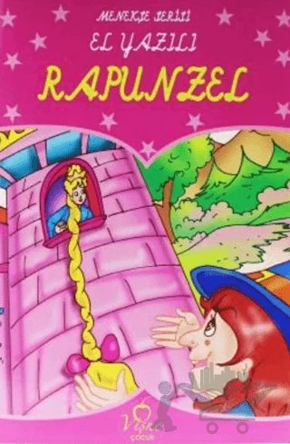 Rapunzel - Menekşe Serisi El Yazılı – Kolektif – Vişne Çocuk kitap kapağı