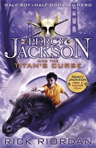 Percy Jackson and the Titan's Curse (Book 3) – Rick Riordan – Puffin Books kitap kapağı