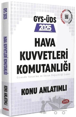 2025 GYS ÜDS Hava Kuvvetleri Komutanlığı Konu Anlatımlı – Kolektif – Data Yayınları kitap kapağı
