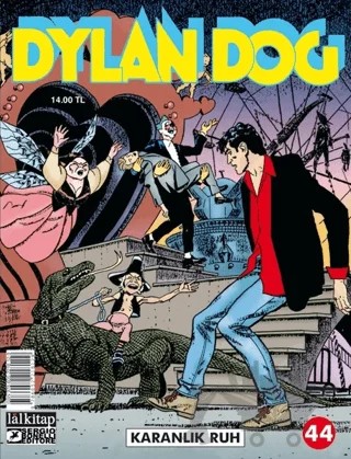 Dylan Dog Sayı 44 - Karanlık Ruh – Claudio Chiaverotti – Lal Kitap kitap kapağı