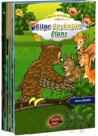 Neşeli Hayvanlar Serisi - 10 Kitap – Erhan Özkan – Çankaya Yayıncılık kitap kapağı