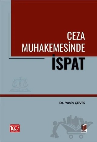 Ceza Muhakemesinde İspat – Yasin Çevik – Adalet Yayınevi kitap kapağı