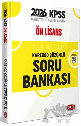 KPSS Önlisans Tek Kitap Karekod Çözümlü Soru Bankası – Kolektif – Data Yayınları kitap kapağı
