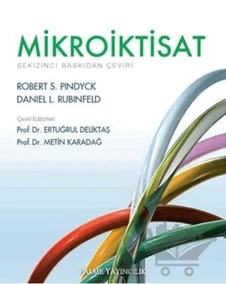 Mikroiktisat – Daniel L. Rubinfeld, Robert S. Pindyck – Palme Yayıncılık kitap kapağı