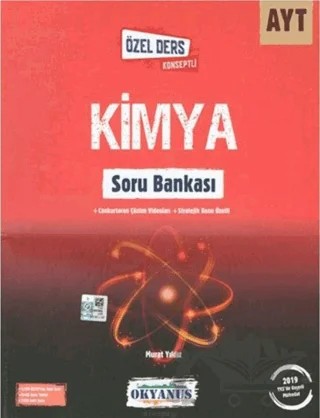 AYT Özel Ders Konseptli Kimya Soru Bankası – Murat Yıldız – Okyanus Yayınları kitap kapağı