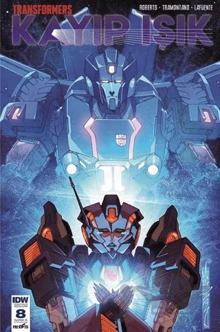 Transformers Kayıp Işık Bölüm 8 (Kapak B) – James Roberts – Presstij Kitap kitap kapağı