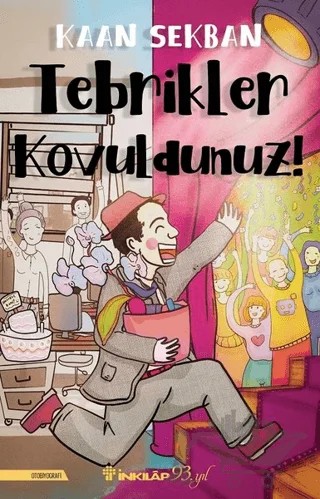 Tebrikler Kovuldunuz! – Kaan Sekban – İnkılap Kitabevi kitap kapağı
