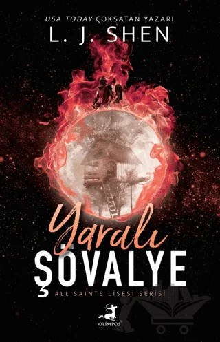 Yaralı Şövalye – L. J. Shen – Olimpos Yayınları kitap kapağı