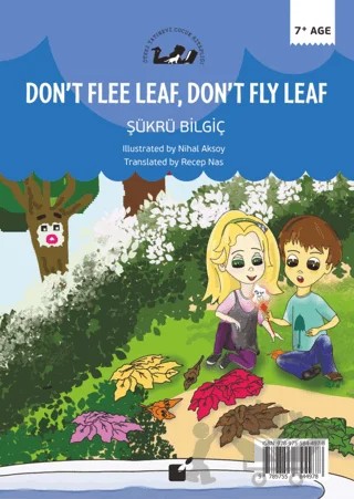 Kaçma Yaprak Uçma Yaprak (Don’t Flee Leaf, Don’t Fly Leaf) – Şükrü Bilgiç – Öteki Yayınevi kitap kapağı