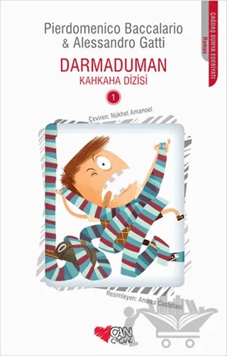 Darmaduman – Alessandro Gatti, Pierdomenico Baccalario – Can Çocuk Yayınları kitap kapağı