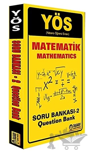 YÖS Matematik Soru Bankası - 2 – Kolektif – Tasarı Eğitim Yayınları kitap kapağı