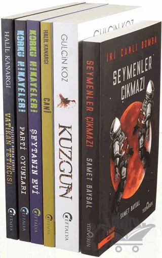 Aksiyon Romanları (6 Kitap Takım) – Gülçin Koz, Halil Kanargı, Samet Baysal – Yediveren Yayınları kitap kapağı
