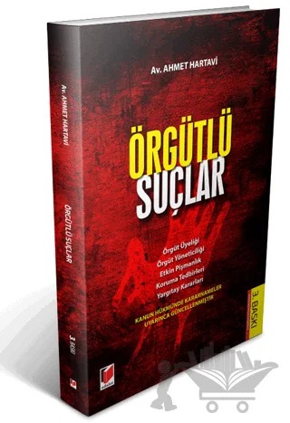 Örgütlü Suçlar – Ahmet Hartavi – Adalet Yayınevi kitap kapağı