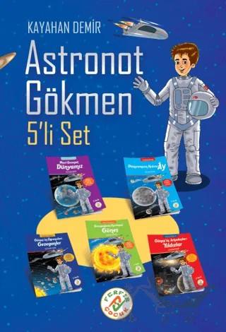 Astronot Gökmen Seti (5 Kitap) – Kayahan Demir – Ferfir Yayıncılık kitap kapağı