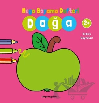 Mega Boyama Defteri - Doğa – Kolektif – Doğan Egmont Yayıncılık kitap kapağı