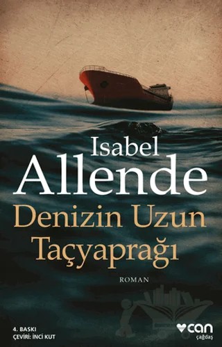 Denizin Uzun Taçyaprağı – Isabel Allende – Can Yayınları kitap kapağı