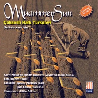Çoksesli Halk Türküleri – Muammer Sun – Sun Yayınevi kitap kapağı