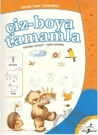 Çiz-Boya Tamamla – Kolektif – Çocuk Gezegeni kitap kapağı