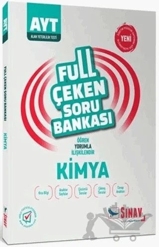 AYT Kimya Full Çeken Soru Bankası – Kolektif – Sınav Yayınları kitap kapağı