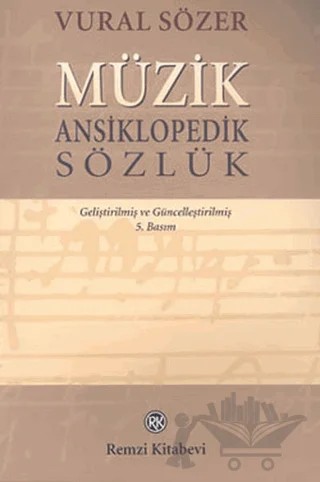 Müzik Ansiklopedik Sözlük – Vural Sözer – Remzi Kitabevi kitap kapağı