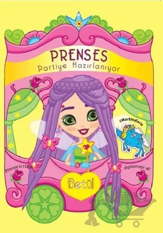 Prenses Partiye Hazırlanıyor - Betül – Kolektif – Revzen Kitap kitap kapağı