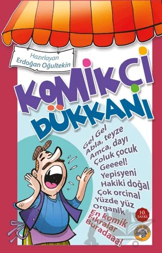 Komikçi Dükkanı – Erdoğan Oğultekin – Akıllı Zebra kitap kapağı