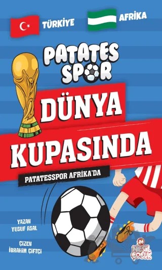 Patatesspor Afrika'da – Yusuf Asal – Nesil Çocuk Yayınları kitap kapağı