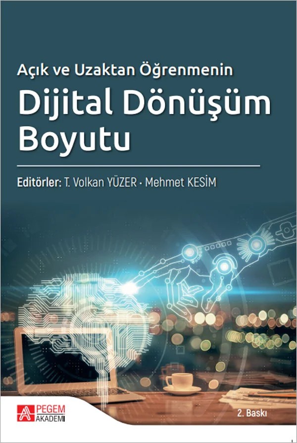 Açık ve Uzaktan Öğrenmenin Dijital Dönüşüm Boyutu – Pegem Akademi Yayıncılık kitap kapağı