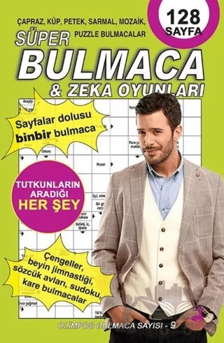 Süper Bulmaca ve Zeka Oyunları 9 – Kolektif – Olimpos Yayınları kitap kapağı