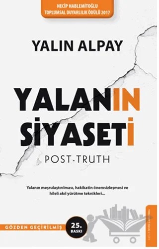 Yalanın Siyaseti – Yalın Alpay – Destek Yayınları kitap kapağı
