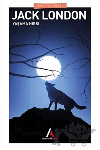 Yaşama Hırsı – Jack London – Aperatif Kitap Yayınları kitap kapağı