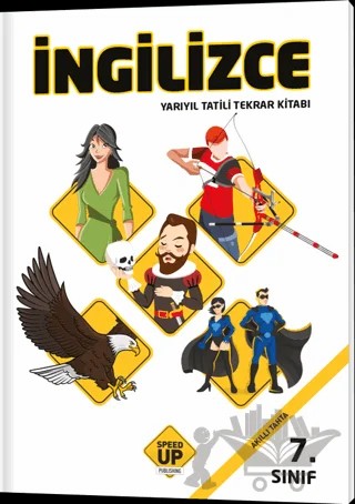 7. Sınıf İngilizce Yarıyıl Tatil Tekrar Kitabı – Kolektif – Speed Up Publishing kitap kapağı