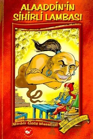 Alaaddin’in Sihirli Lambası Binbir Gece Masalları – Kolektif – Beyaz Balina Yayınları kitap kapağı