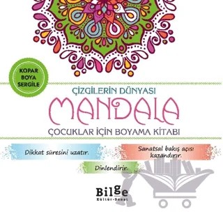 Çiçeklerin Dünyası - Mandala – Kolektif – Bilge Kültür Sanat kitap kapağı