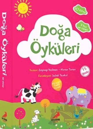 Doğa Öyküleri (10 Kitap Takım) – Nuran Turan, Zeynep Yeşilmen – Erdem Çocuk kitap kapağı