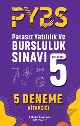 5. Sınıf PYBS 5 Deneme Kitapçığı – Kolektif – Multicell Yayınları kitap kapağı